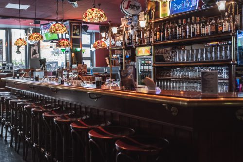 Sportcafe Carambolage Theke im Detail